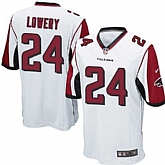 Nike Men & Women & Youth Falcons #24 Lowery White Team Color Game Jersey,baseball caps,new era cap wholesale,wholesale hats